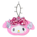 Japan Sanrio Original Face-shaped Pouch - My Melody : Tokimeki Planet - 1