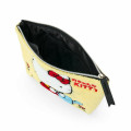 Japan Sanrio Sagara Embroidered Cosmetic Pouch - Hello Kitty : Watering Yellow - 3