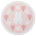 Japan Miffy Water Absorbing Coaster - Miffy : Tulip Light Pink - 1