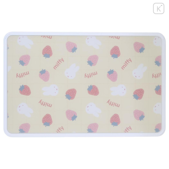 Japan Miffy Cutting Board - Miffy : Strawberry Light Yellow - 2