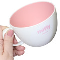 Japan Miffy Soup Mug - Miffy : Tulip Pink - 2
