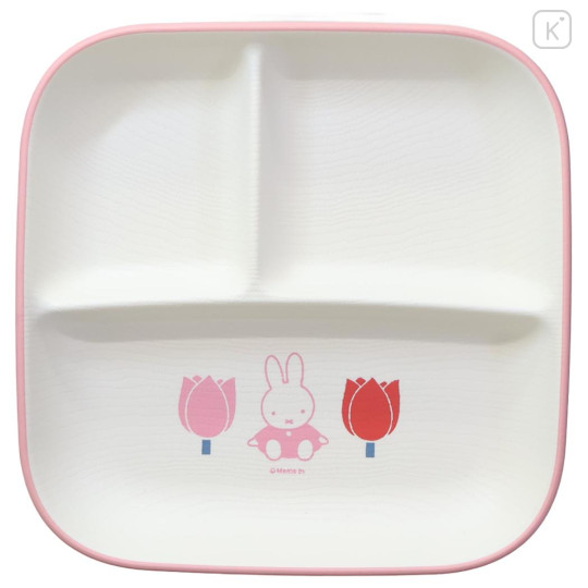 Japan Miffy Divided Plate - Miffy : Tulip - 1