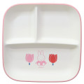 Japan Miffy Divided Plate - Miffy : Tulip - 1