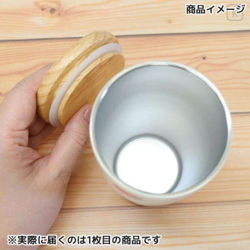 Japan Miffy Insulated Stainless Steel Tumbler with Lid - Miffy : Tulip Beige - 4