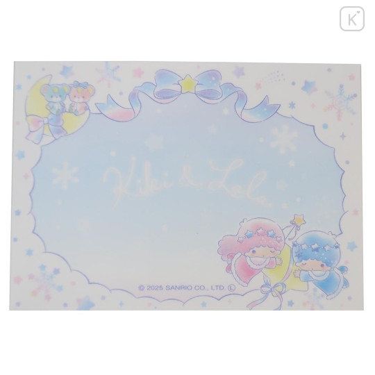 Japan Sanrio Mini Notepad - Little Twin Stars : Snow Little Fantasy - 3