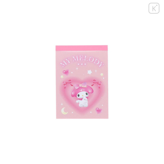 Japan Sanrio Mini Notepad - My Melody : Dream Heart Purple - 1