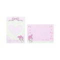 Japan Sanrio Mini Notepad - My Melody : Ribbon Pink - 3