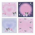 Japan Sanrio Square Memo - Kuromi & My Melody : Dream Pink - 3