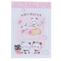 Japan Kamio Mini Notepad - Mochi Mochi Panda : Strawberry Parfait - 1