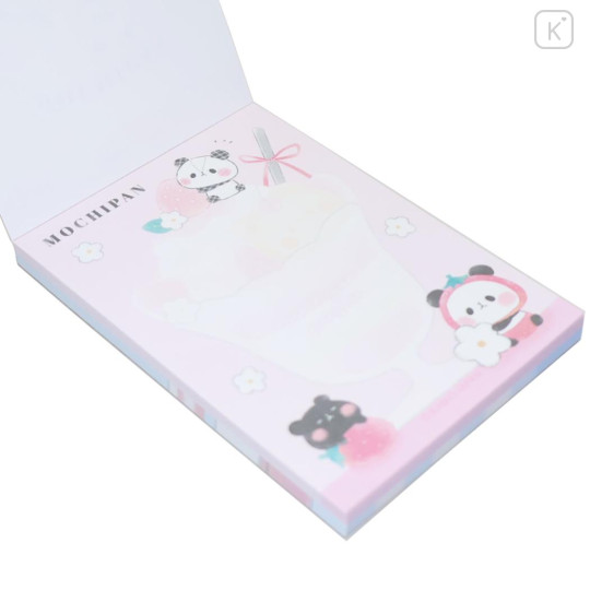 Japan Kamio Mini Notepad - Mochi Mochi Panda : Strawberry Parfait - 2