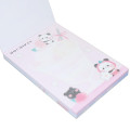 Japan Kamio Mini Notepad - Mochi Mochi Panda : Strawberry Parfait - 2