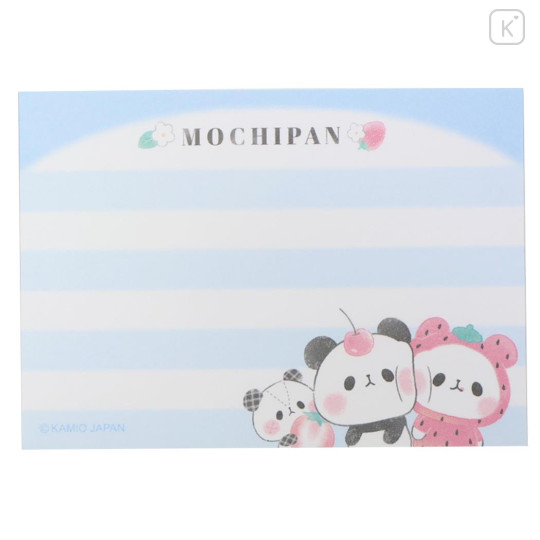 Japan Kamio Mini Notepad - Mochi Mochi Panda : Strawberry Parfait - 3