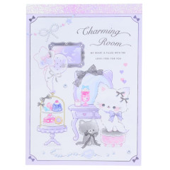 Japan Q-LiA A6 Notepad - Cat Charming Room