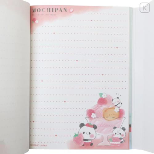 Japan Kamio A6 Notepad - Mochi Mochi Panda : Strawberry Parfait - 5