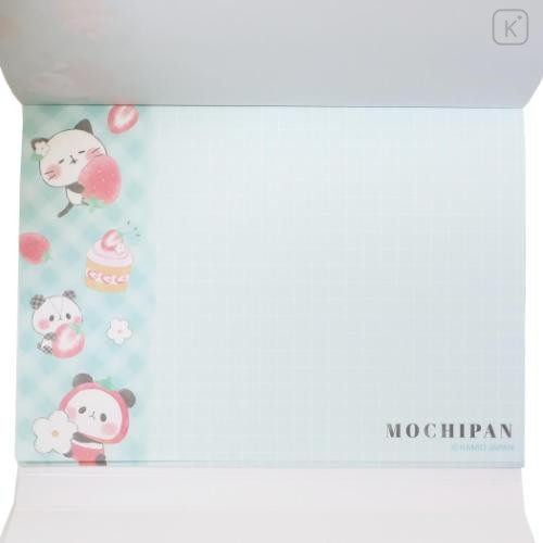 Japan Kamio A6 Notepad - Mochi Mochi Panda : Strawberry Parfait - 6