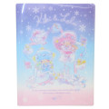 Japan Sanrio 10 Pockets A4 Clear Holder - Little Twin Stars : Snow Little Fantasy - 1
