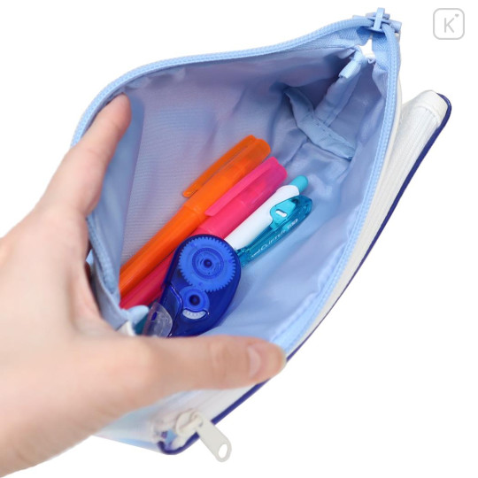 Japan Sanrio Flap Pen Pouch Pencil Case - Little Twin Stars : Snow Little Fantasy - 3