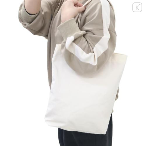 Japan Miffy Embroidered Tote Bag - Miffy : Tulip - 6