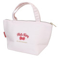 Japan Sanrio Insulated Cooler Lunch Bag - Hello Kitty & Tiny Chum : Light Pink - 2