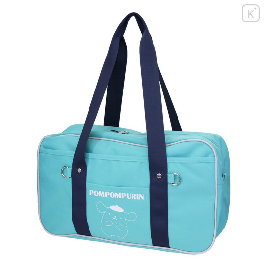 Japan Sanrio School Bag - Pompompurin : Colorful Turquoise - 1