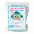 Japan Sanrio Original Face-shaped Drawstring Bag Knitting Kit - Hangyodon : Sanrio Craft Club - 1