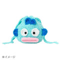 Japan Sanrio Original Face-shaped Drawstring Bag Knitting Kit - Hangyodon : Sanrio Craft Club - 5