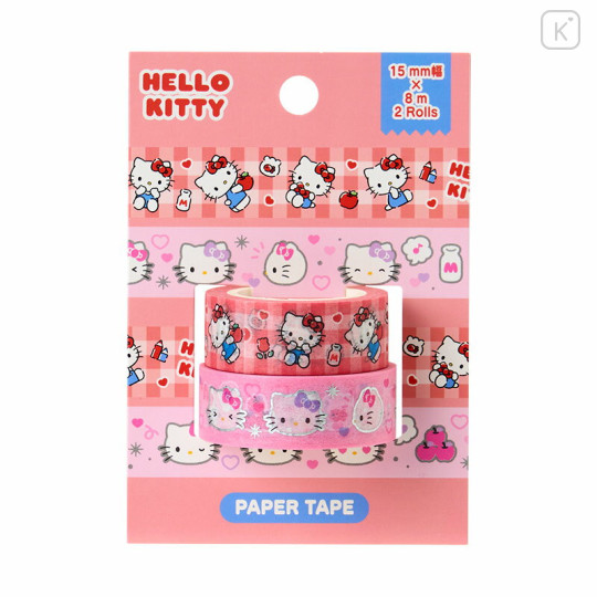 Japan Sanrio Original Paper Tape Set - Hello Kitty - 1