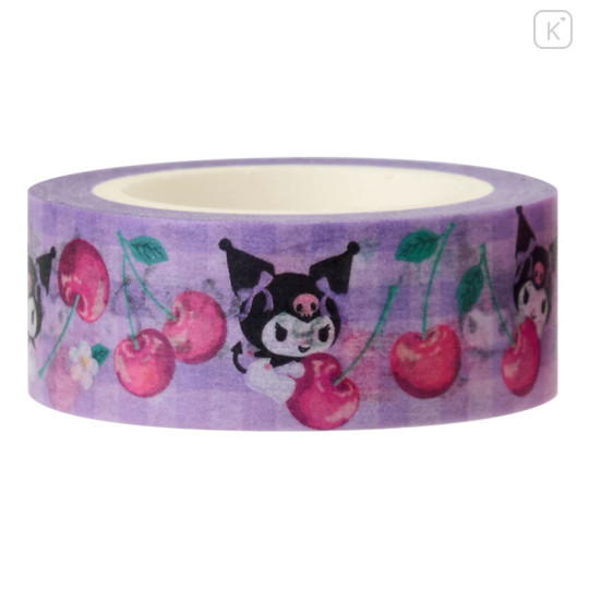 Japan Sanrio Original Paper Tape Set - Kuromi - 3