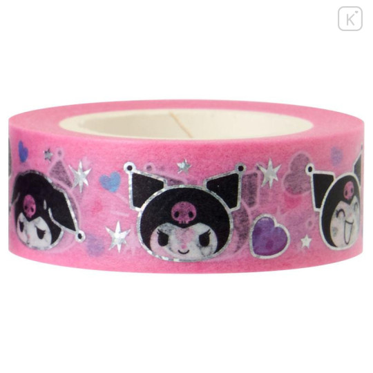 Japan Sanrio Original Paper Tape Set - Kuromi - 4