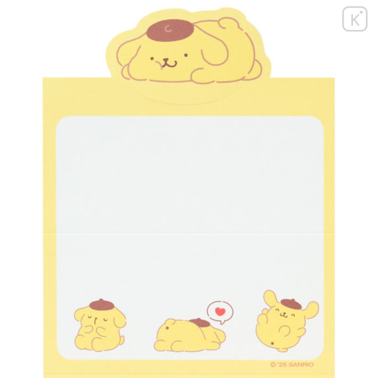 Japan Sanrio Original Hand Delivery Memo - Pompompurin - 3