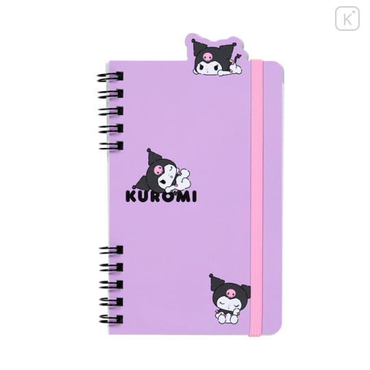 Japan Sanrio Original Ring Notebook - Kuromi - 1