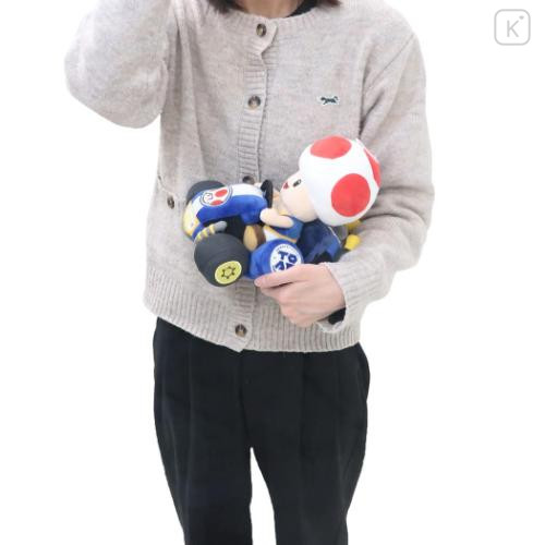 Japan Super Mario Plush Toy (S) - Mario Kart : Mushroom Kinopio - 6