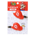 Japan Super Mario Hair Clip Set - Mario Cap - 1