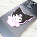 Japan Sanrio Versatile Iron-On and Sticker Patch - Kuromi : Sporty - 2