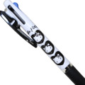 Japan Sanrio Jetstream 3 Color Multi Ballpoint Pen - Hello Kitty : Monochrome - 2