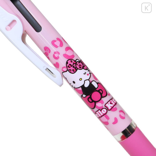 Japan Sanrio Jetstream 3 Color Multi Ballpoint Pen - Hello Kitty : Leopard - 2