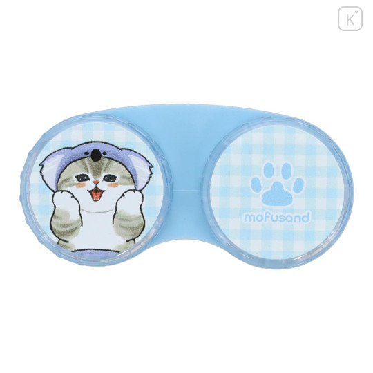 Japan Mofusand Contact Lens Case - Koala Cat Blue - 1