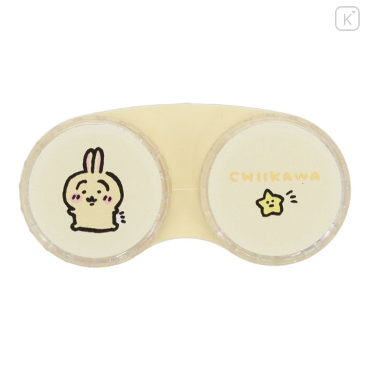 Japan Chiikawa Contact Lens Case - Usagi : Star Yellow - 3