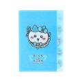 Japan Chiikawa 5 Pockets A4 Index File Holder - Hachiware : Super Magical Chiikawa Blue - 4