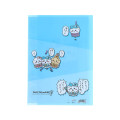 Japan Chiikawa 5 Pockets A4 Index File Holder - Hachiware : Super Magical Chiikawa Blue - 5