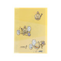 Japan Chiikawa 5 Pockets A4 Index File Holder - Usagi : Super Magical Chiikawa Yellow - 5