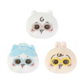 Japan Chiikawa Plush Face Badge Set - Usagi : Chiikawa Baby - 1