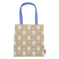 Japan Miffy Mini Tote Bag - Miffy : Elegant Flower Cherry - 1