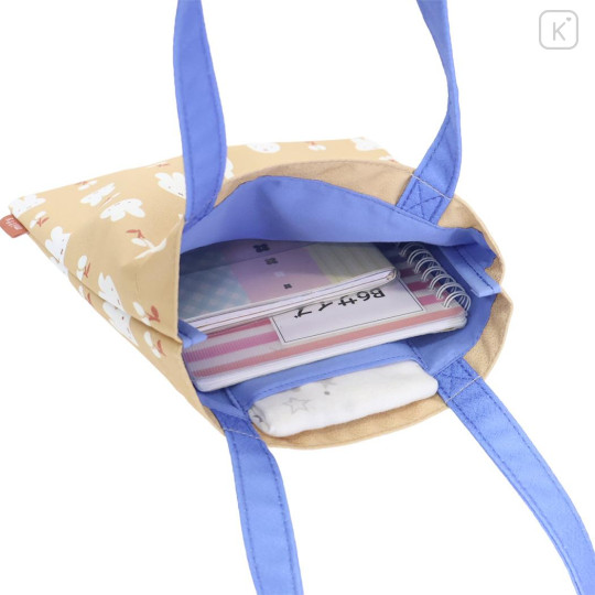 Japan Miffy Mini Tote Bag - Miffy : Elegant Flower Cherry - 3