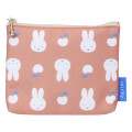Japan Miffy Mini Pouch & Tissue Case - Miffy : Elegant Flower Apple - 1