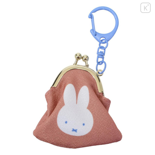 Japan Miffy Petit Clasp Keychain - Miffy : Elegant Flower Apple - 1
