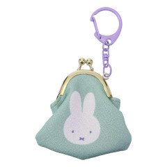 Japan Miffy Petit Clasp Keychain - Miffy : Elegant Flower Mint