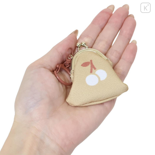 Japan Miffy Petit Clasp Keychain - Miffy : Elegant Flower Cherry - 2