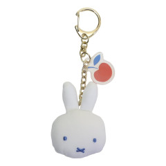 Japan Miffy Mascot Keychain - Miffy : Elegant Flower Apple