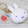 Japan Miffy Mascot Keychain - Miffy : Elegant Flower Apple - 3